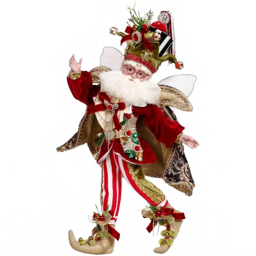 NEW MARK ROBERTS jingle and mingle fairy medium 16" in red